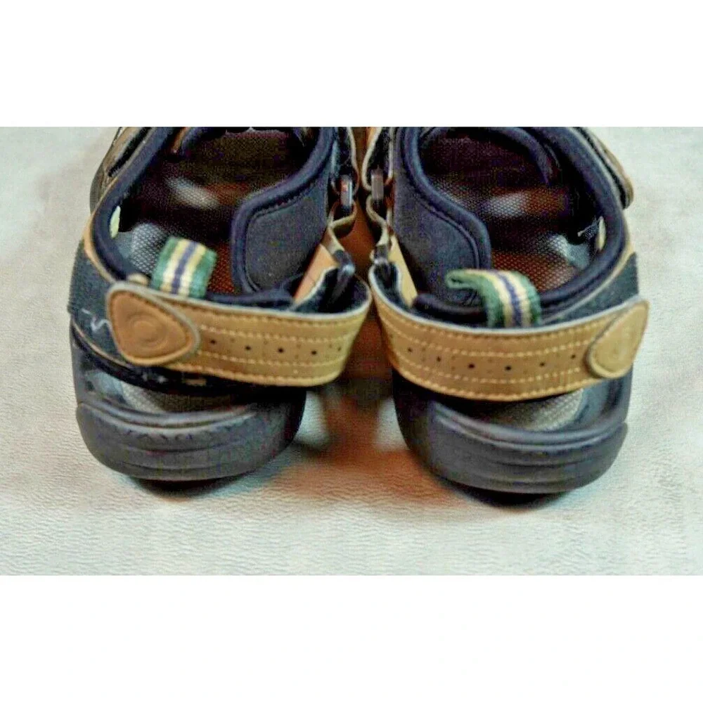 Footjoy‎ FJ Men Size 8M Adjustable Soft Spike Golf Sandals Taupe Brown 48786